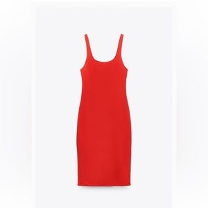 Zara Elastic Trim Dress